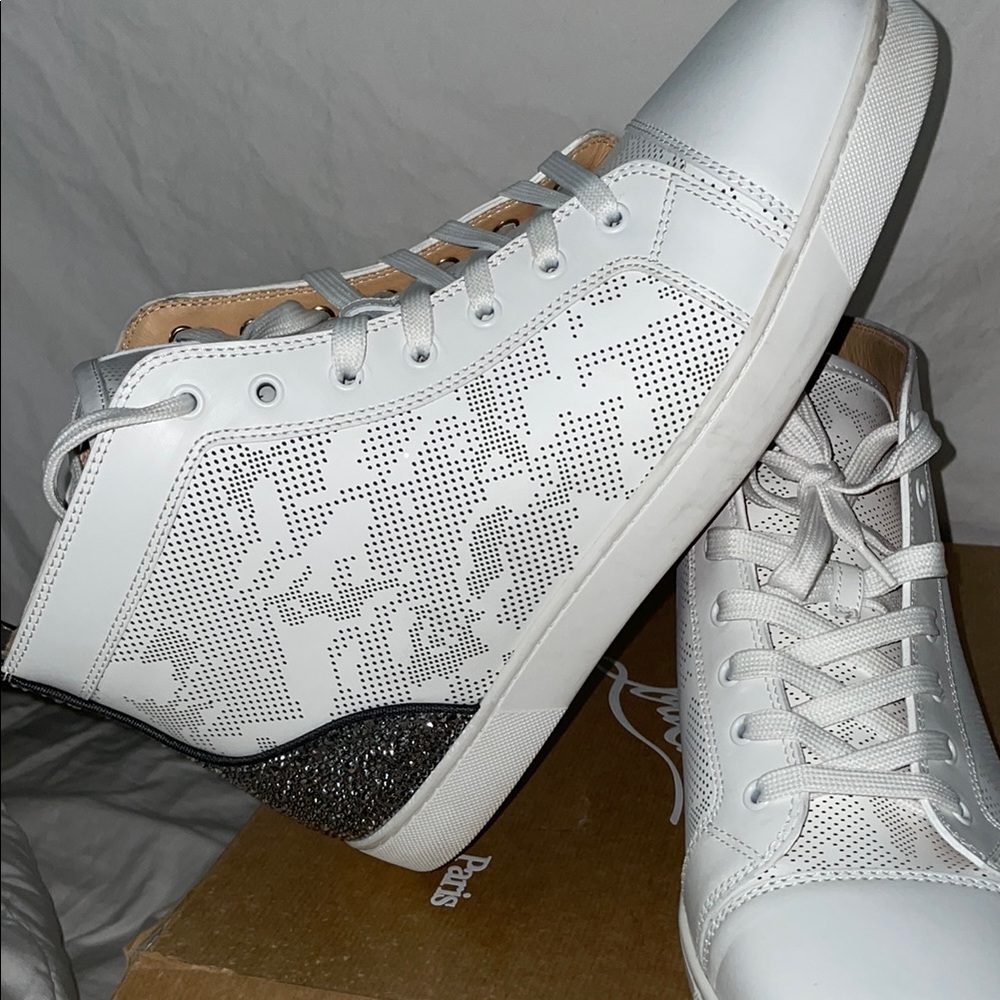 Christian Louboutin Louis SP Strass Flat
